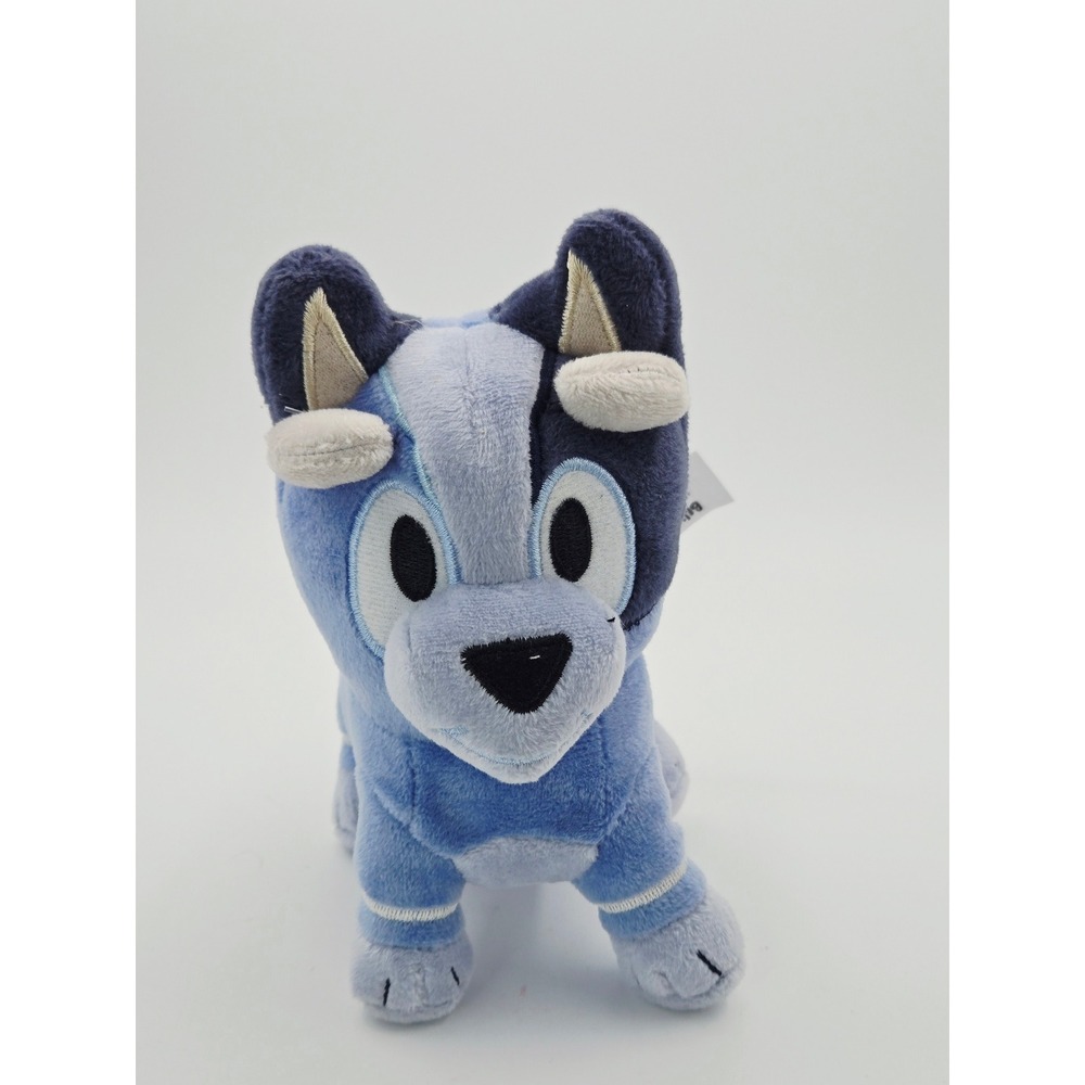 Bluey and Friends Cousin Socks Plush Stuffed Animal Moose Toys Blue Dog 6" 2018